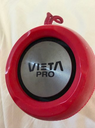 Altavoz Bluetooth Vieta Pro Round Up Rojo