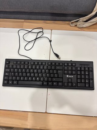 Teclado con cable NGS