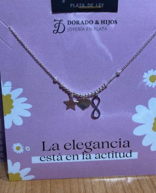 Collar de Plata Dorado & Hijos