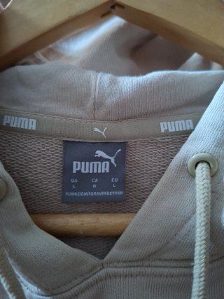 Sudadera Puma Beige