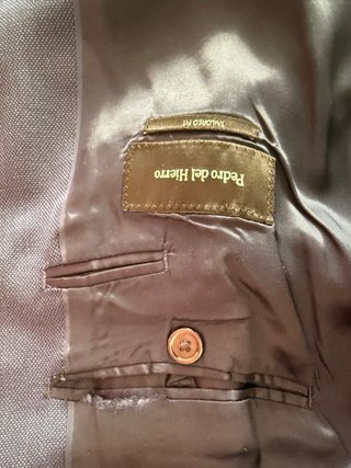 Chaqueta de traje azul