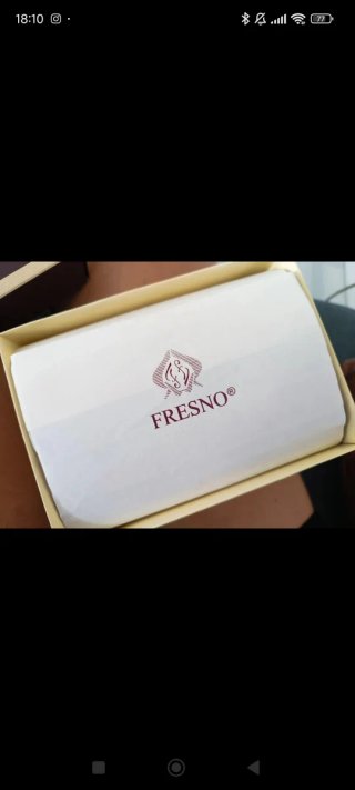 Monedero piel Fresno negro y marrón