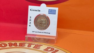 2€ Grecia 2026 Missolungi
