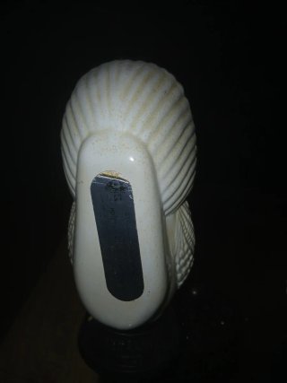 Botellero Momia Egipcia Porcelana Blanca