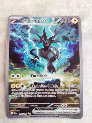 Carta Pokémon Zekrom EX