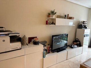 Mueble TV con Vitrina y Altillo Ikea Braga