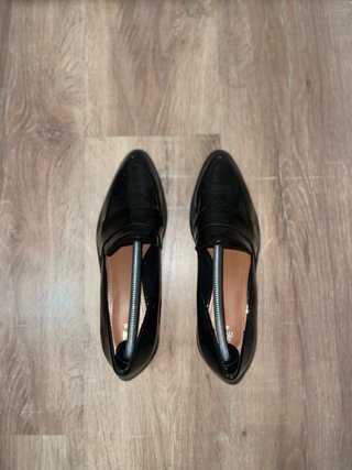 Mocasines Negros de Charol H&M Talla 40