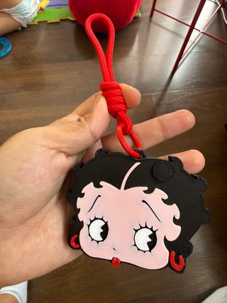 Llavero Monedero 3D Betty Boop y mas diseños