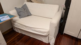 Sofá cama IKEA blanco