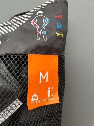Set Protecciones Oxelo Fit 500 Talla M