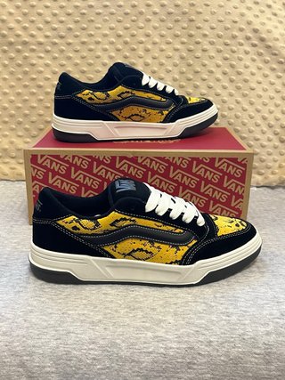 Scarpe Vans Uomo/Donna Nero Giallo Tg 41