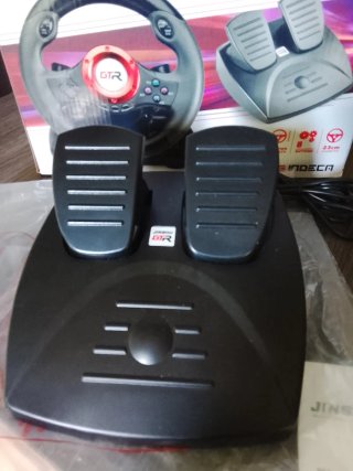 Volante Jinshu GTR para PS4/PS3/Xbox/PC