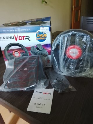 Volante Jinshu GTR para PS4/PS3/Xbox/PC