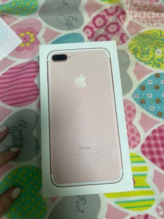 Scatola iPhone 7 Plus Rosa