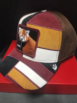 Gorra Goorin Bros Panda Rojo Talla única adulto.