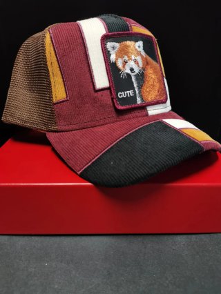Gorra Goorin Bros Panda Rojo Talla única adulto.