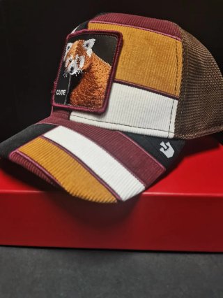 Gorra Goorin Bros Panda Rojo Talla única adulto.