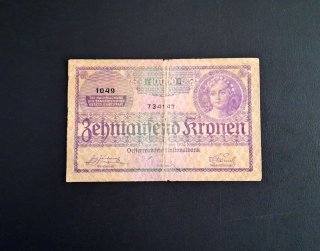 Billete Austria 10000 Coronas 1924