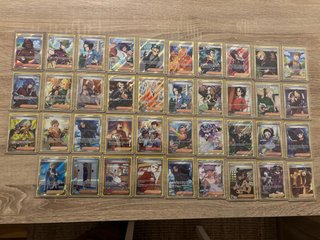 Lote de 39 Cartas Pokémon de Entrenador Full Art