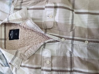 Chaqueta Hollister forro invierno M