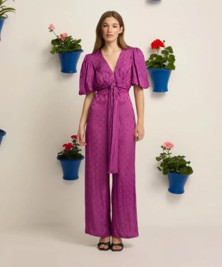 Mono Morado con Lunares Silbon