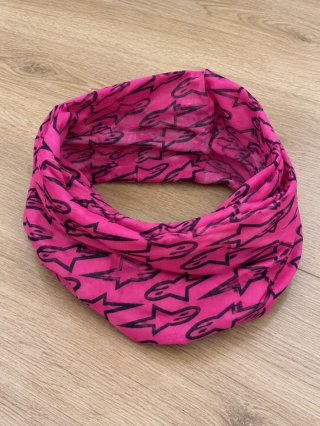 Braga de cuello Alpinestars rosa