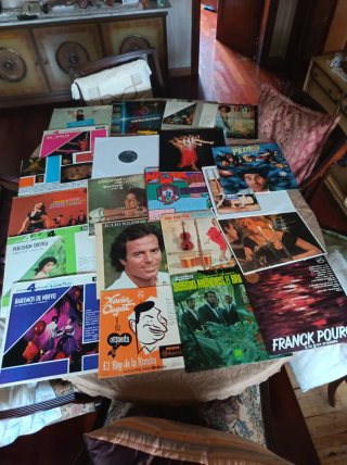 Lote 61 Vinilos Compilatorios Pop Latino
