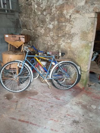 Bicicletas Orbea azul y roja