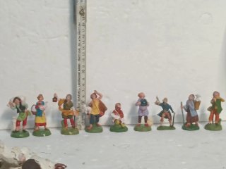 Set 9 Pastori Presepe Fontanini