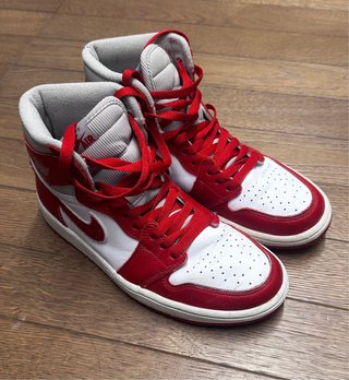 Nike Air Jordan Donna Rosso/Bianco Taglia 38,5