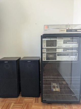 Equipo de Música Sony con Tocadiscos