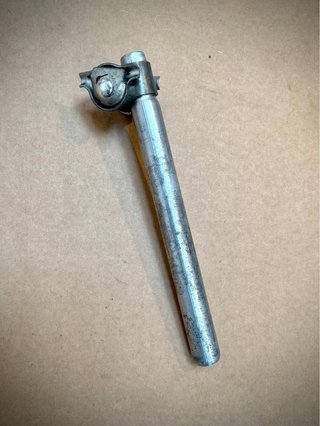 Tija de sillín 25,4mm con nuez