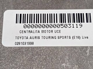 503119 0281031998 centralita toyota auris touring