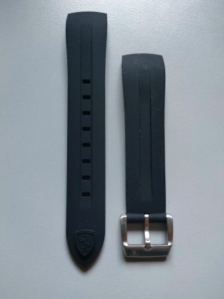 Correa de Reloj Ferrari Negra