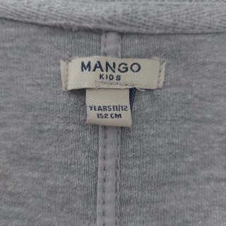 Chaqueta Mango gris niño Talla 152 cm. 11/12 años