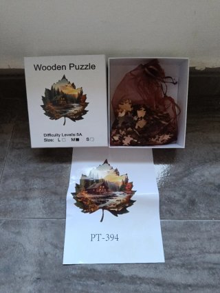 Puzzle de Madera Hoja Otoñal PT-394