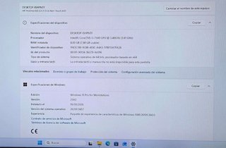 Ordenador HP ProOne 600 G3 500 GB - EXCELENTE