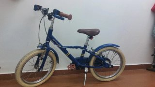 Bicicleta Infantil Btwin 16 pulgadas de aluminio