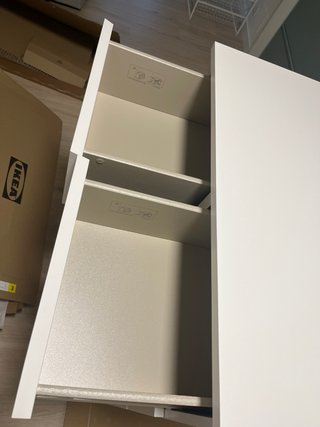 Cómoda IKEA STORKLINTA Blanca