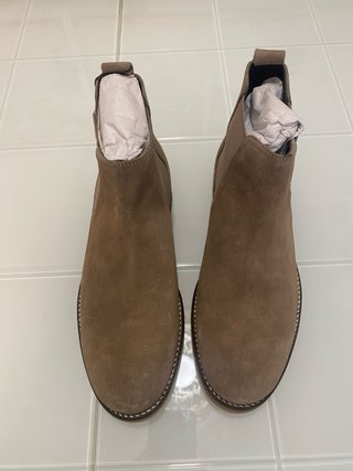 Botines Chelsea Zara Marrones