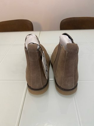 Botines Chelsea Zara Marrones