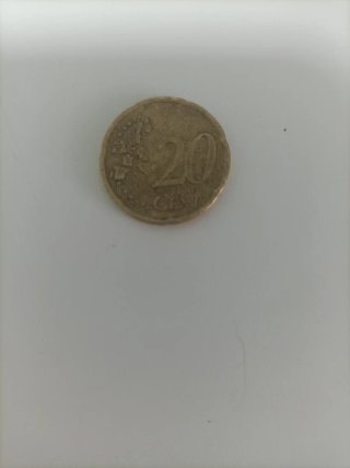 Moneda 20 céntimos Grecia 2002 moneda antra