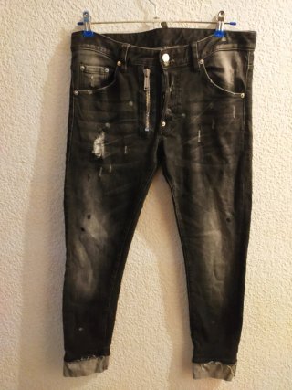 Pantalón Dsquared Pitillo Negro