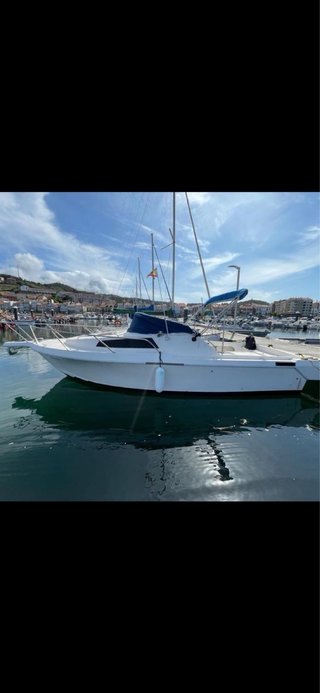 Barco pesca paseo 7,50m eslora