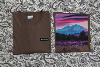 Camiseta Columbia Oversize Marrón Talla L
