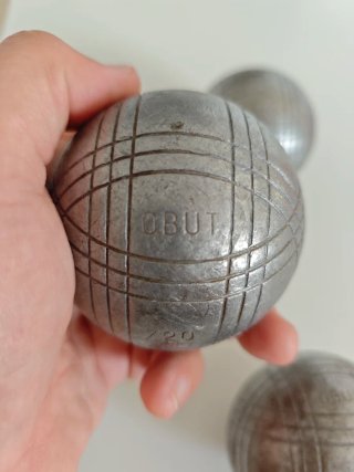 Bolas Petanca Obut Competición 720g