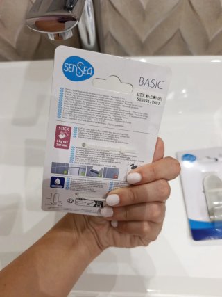Perchas Adhesivas Sensea Basic