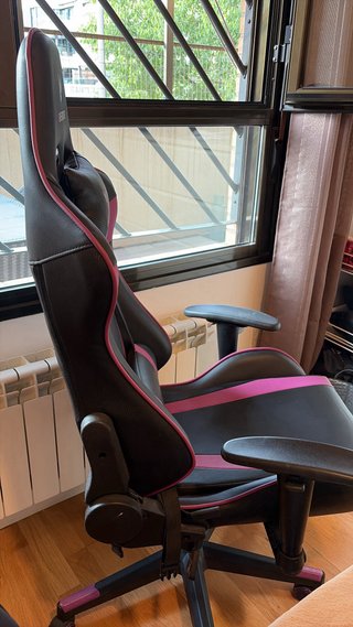 Sedia da Gaming Oversteel Nero e Viola