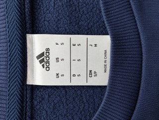 Sudadera Adidas Vintage Motion Sport Azul