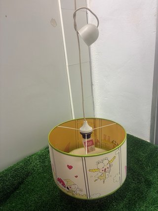 Lámpara infantil colgante